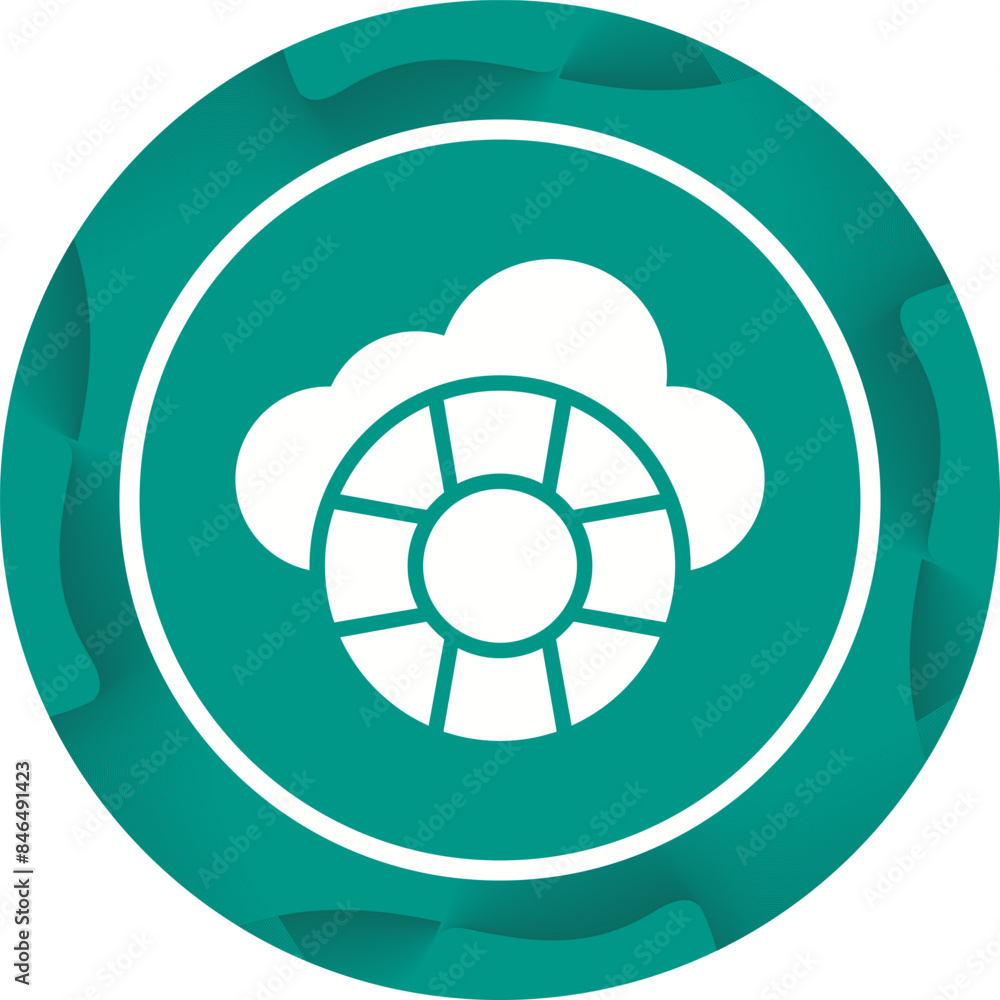 Disaster Recovery Vector Icon Disaster Recovery Vector Icon