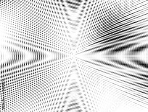 Halftone dotted background. Pattern with circles, dots. Design for web banners, Wallpaper, sites. Vector illustration. Pop art style Black and white colour. Comic book pattern