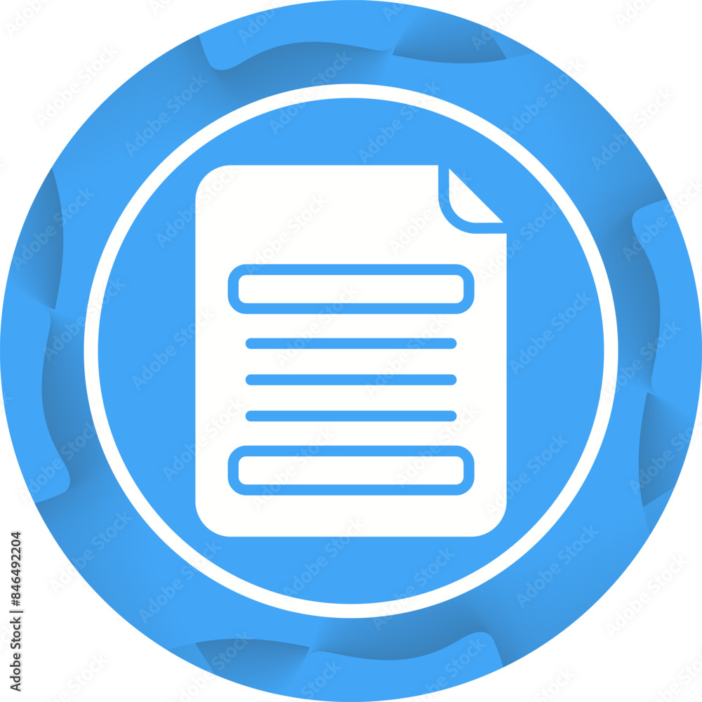 Resume Vector Icon Resume Vector Icon