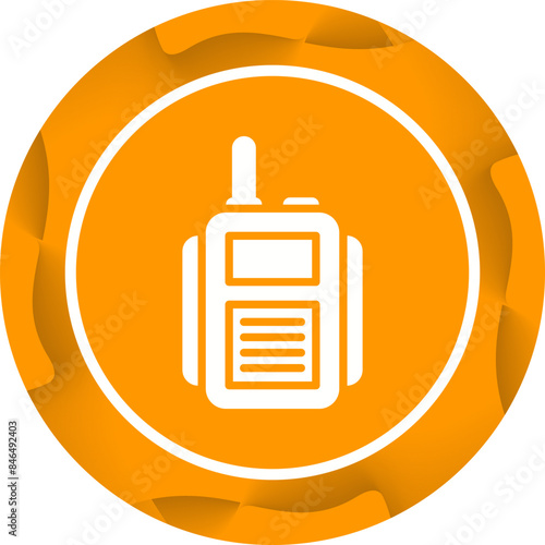 Hand-crank radio Vector Icon