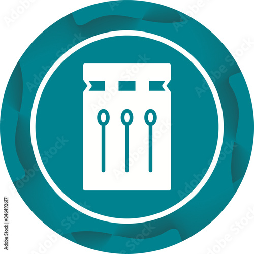 Waterproof matches Vector Icon