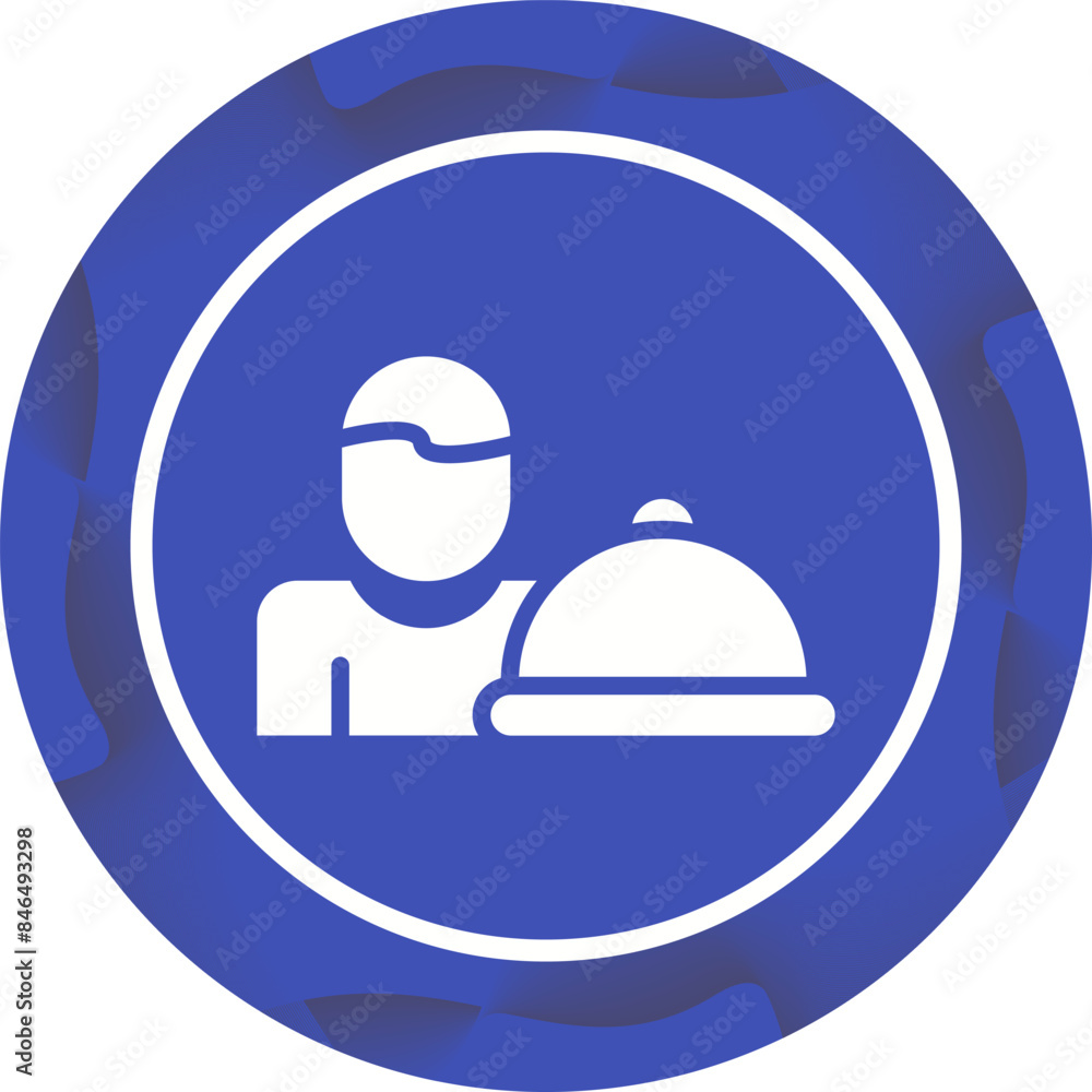 Fototapeta premium Caterer Vector Icon