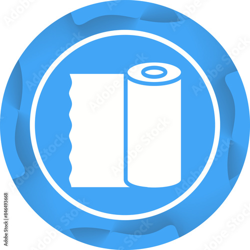 Plastic sheeting Vector Icon