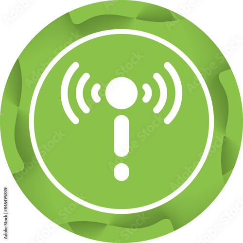 Network Troubleshooting Vector Icon