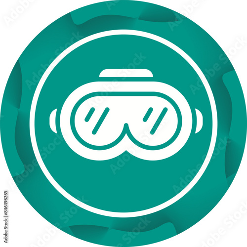 Virtual Reality Vector Icon photo