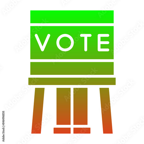 Voting Booth Icon