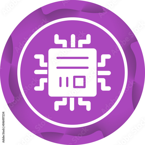 Microchip Vector Icon