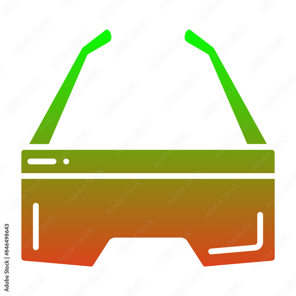 Fototapeta premium Smart Glasses Icon