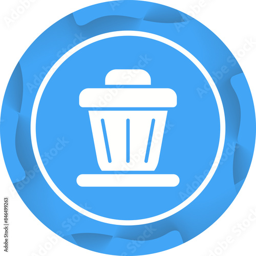 Trash bin Vector Icon