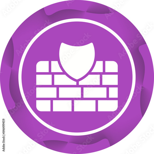 Firewall Vector Icon