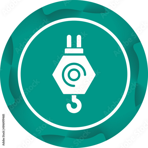 Pulley Vector Icon