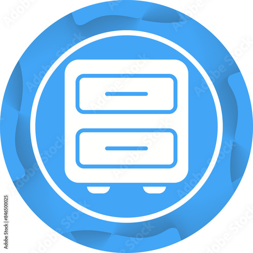 File Cabinet Vector Icon