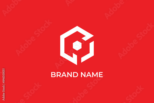 letter C modern geometric logo, letter C arrow logo, letter C rocket logo, letter C launching rocket logo, spaceship logo, logomark, letter C forward logo, logomark