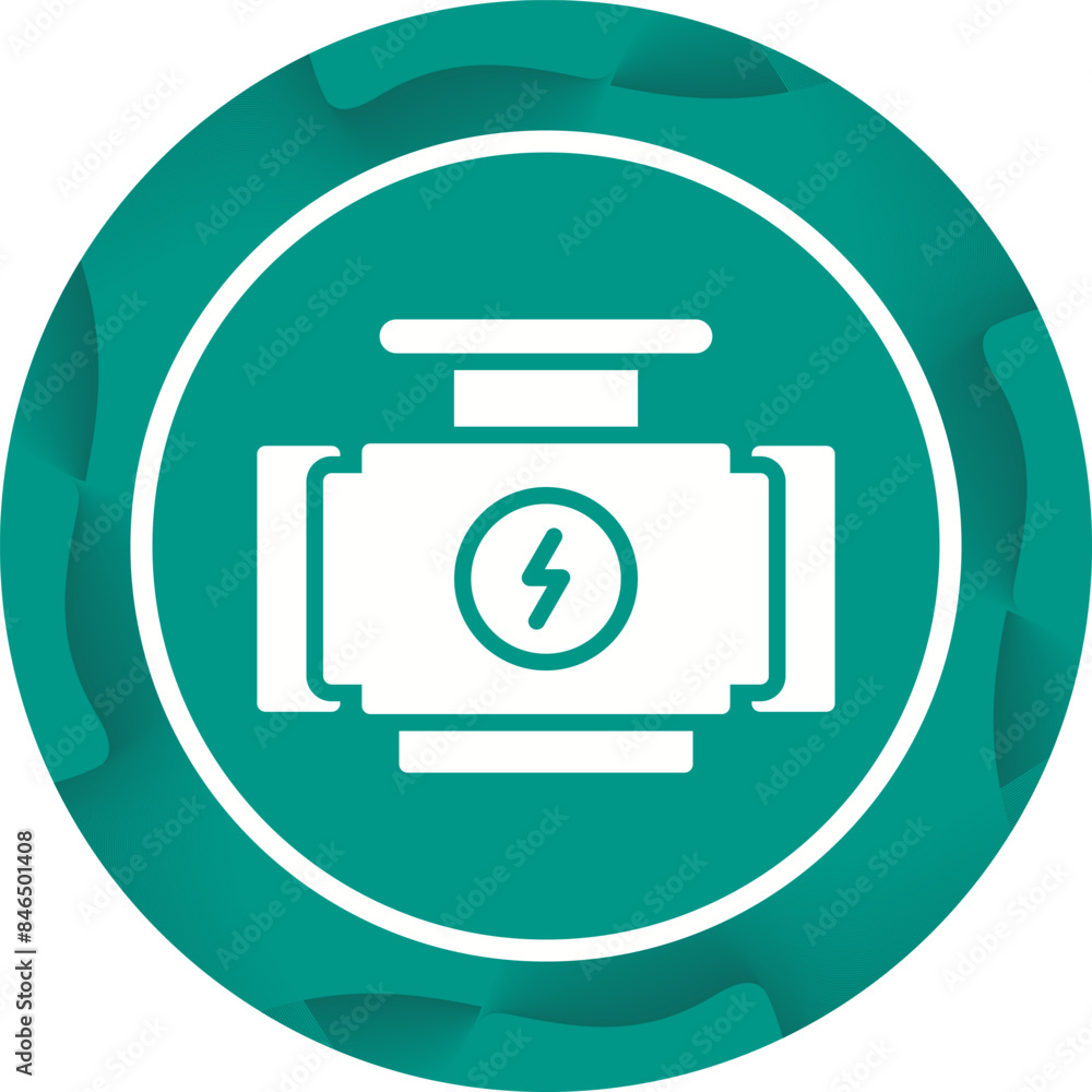Car Engine Vector Icon Car Engine Vector Icon