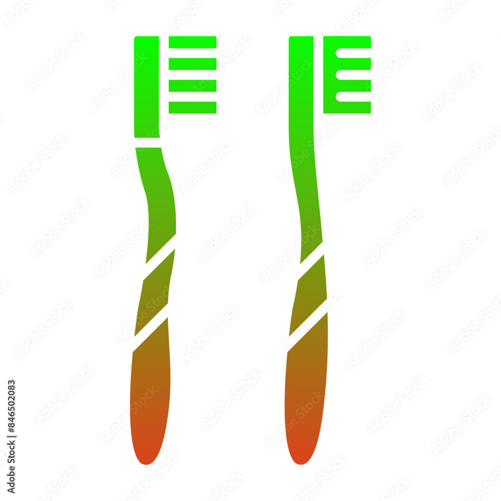 Toothbrushes Icon Toothbrushes Icon