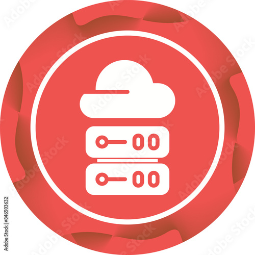 Cloud Computing Vector Icon