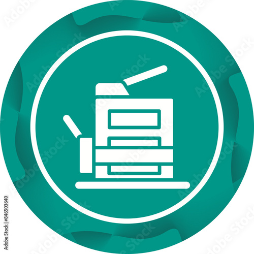 Copy Machine Vector Icon