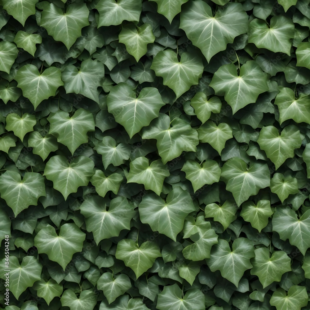 Fototapeta premium Background, abstraction, texture from various green leaves