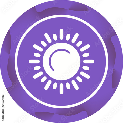 Sun Vector Icon