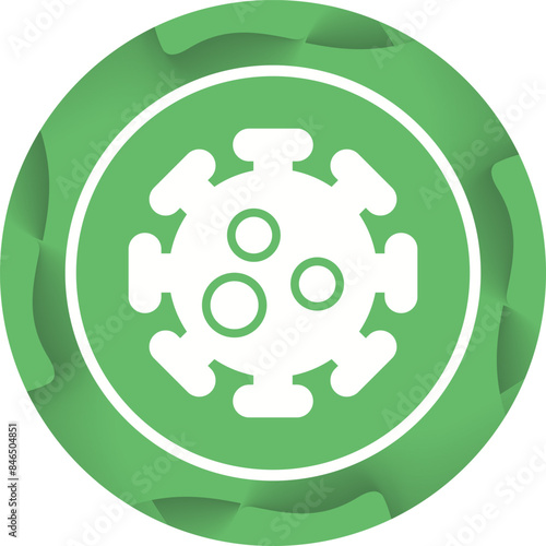 Virus Vector Icon