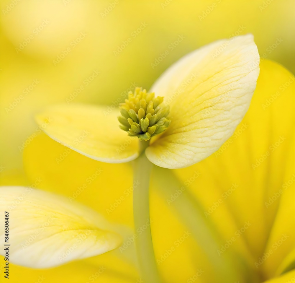 Fototapeta premium yellow flower macro, spring, plant, daffodil, narcissus, macro, bloom, flora, garden, blossom, petal, flowers, isolated, closeup