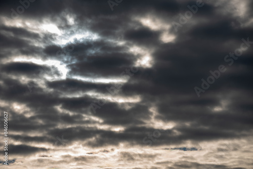 background pattern of stormy sky with clouds