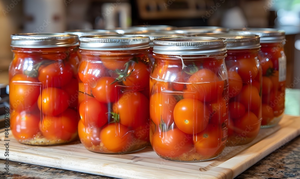 Canned plum tomatoes, Generative AI Canned plum tomatoes, Generative AI
