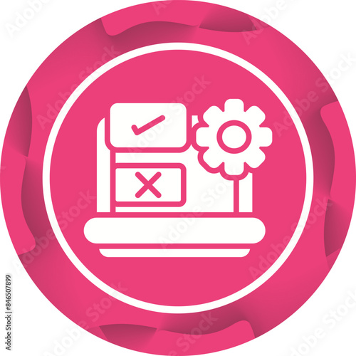 User Testing Vector Icon