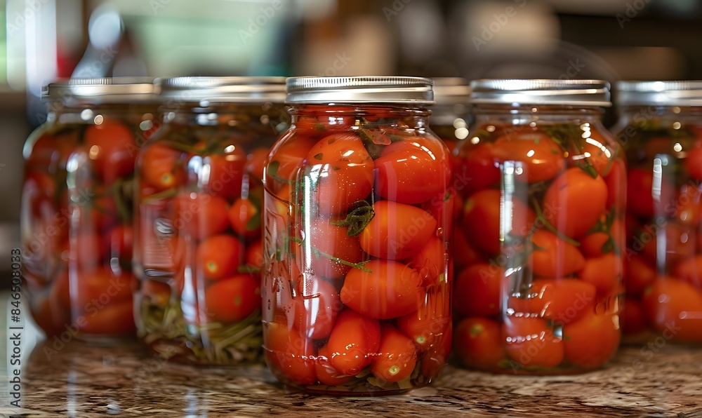 Canned plum tomatoes, Generative AI Canned plum tomatoes, Generative AI