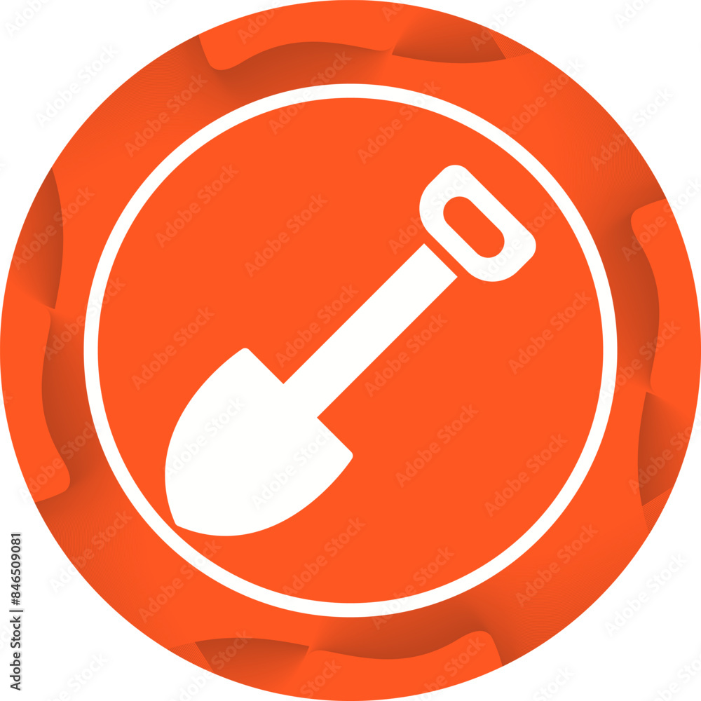 Shovel Vector Icon Shovel Vector Icon