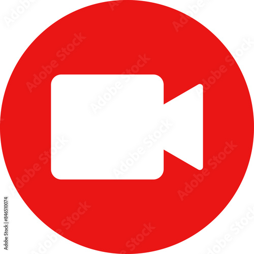 Live streaming icon . Live broadcast video broadcasting icon. Red button sign for news, shows, video, TV, movies. Vector illustration .