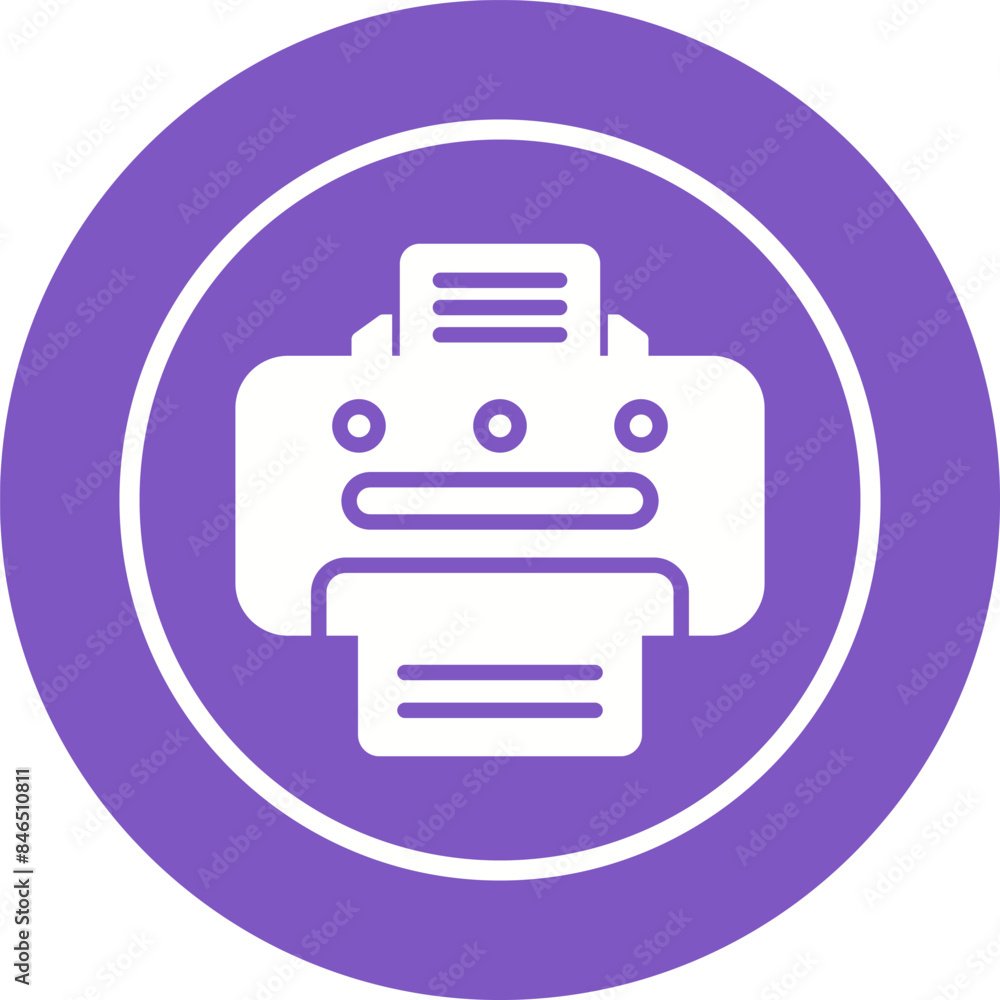 Printer Vector Icon Printer Vector Icon