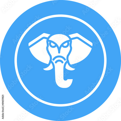 Elephant Vector Icon