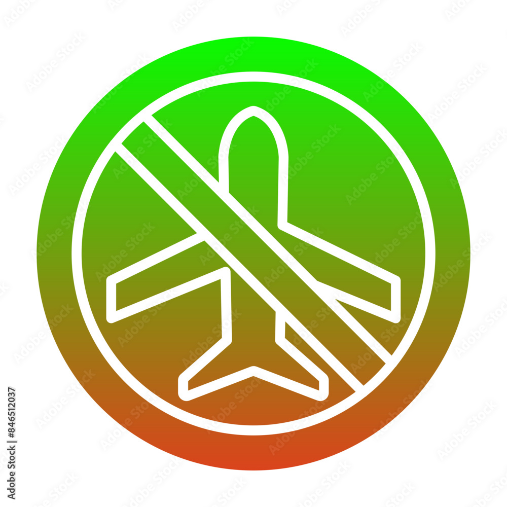 No Flight Icon No Flight Icon