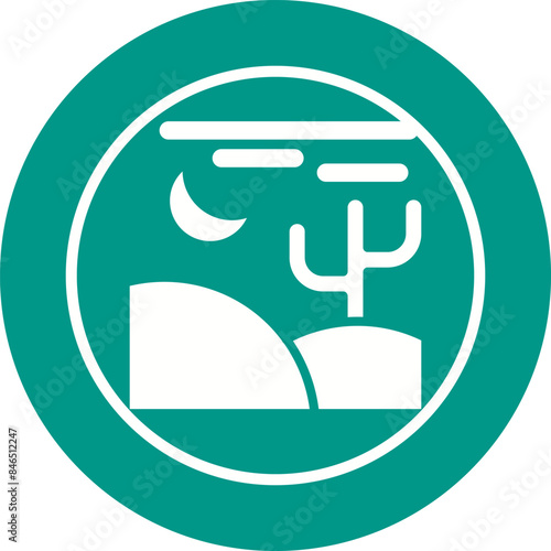 Desert Vector Icon