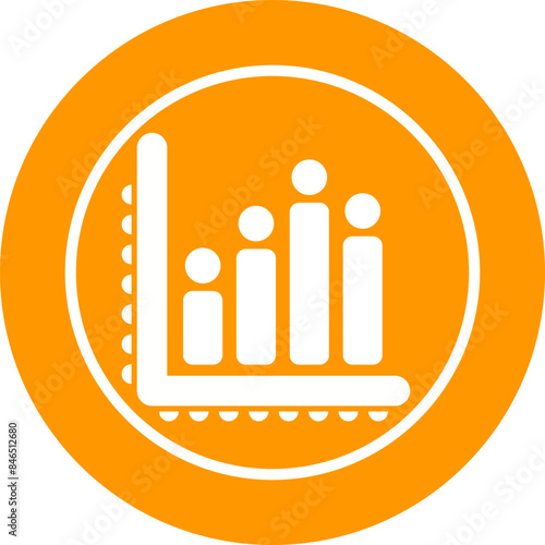 Bar Chart Vector Icon