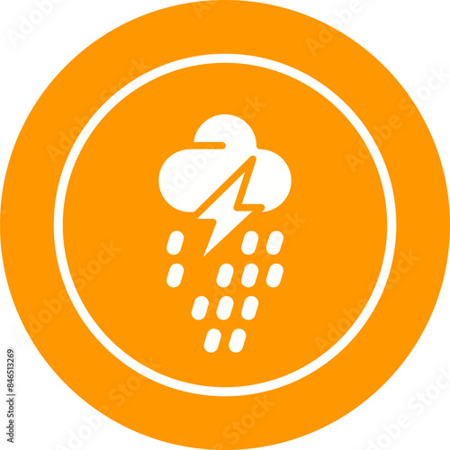 Storm Vector Icon