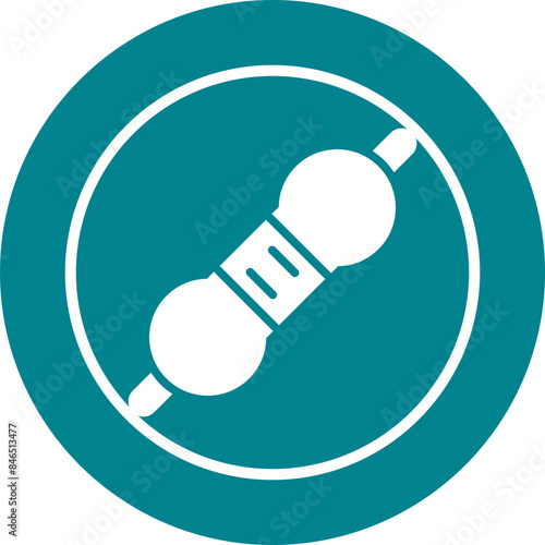 Resistor Vector Icon