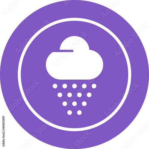 Snowing Vector Icon