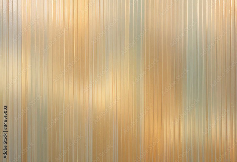 Fototapeta premium Abstract linear yellow glass texture background