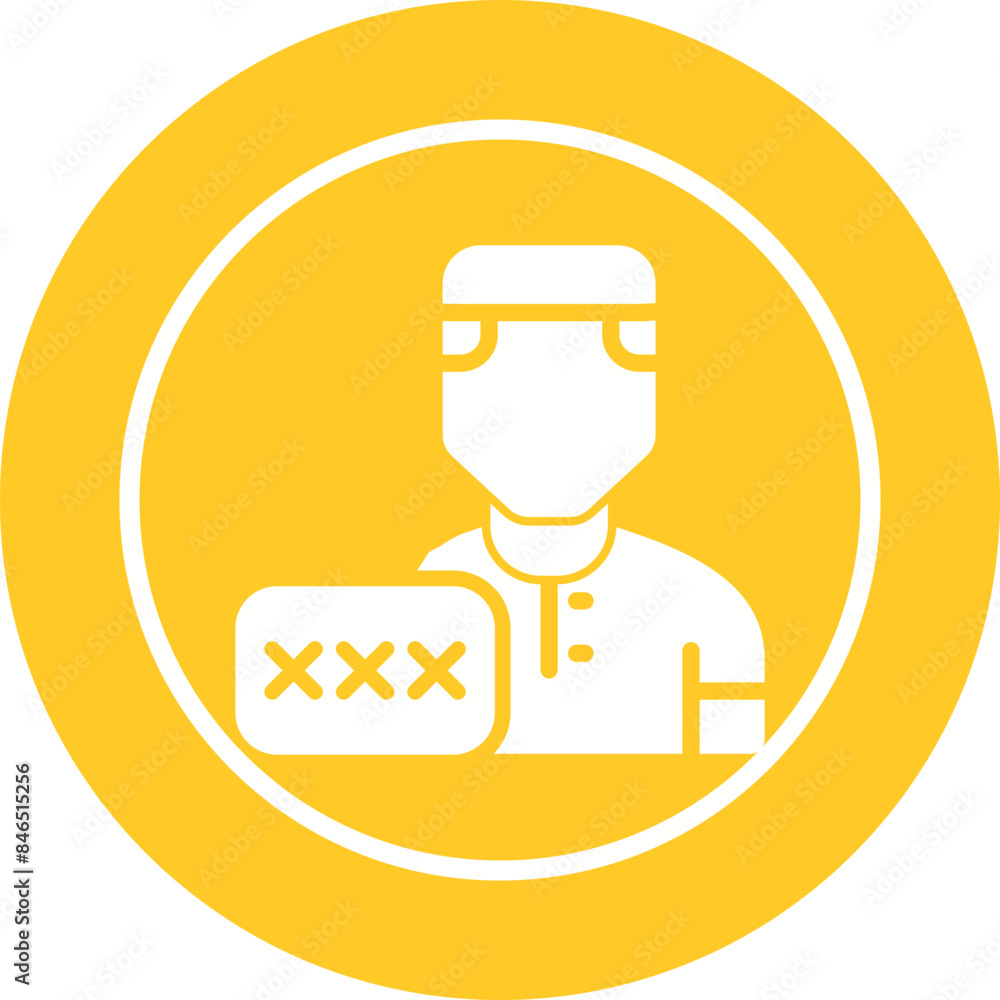 User Password Vector Icon