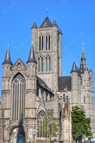 St Bavo's cathedral, Ghent, Belgium photo