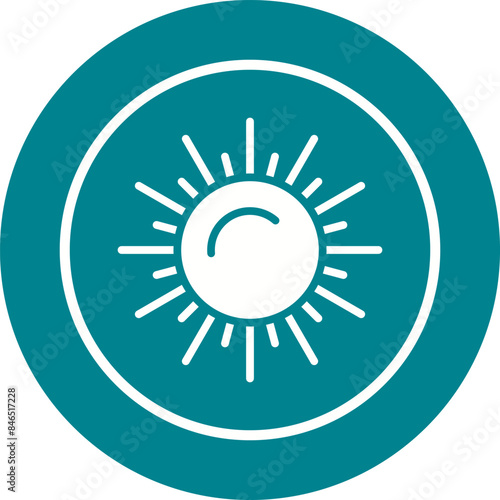 Sun Vector Icon