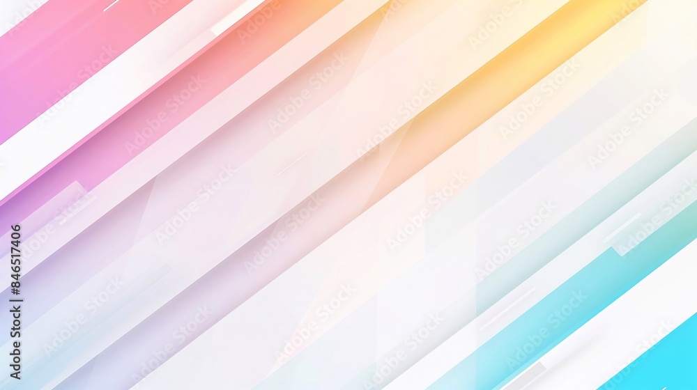 Fototapeta premium Sfumature di colori su sfondo bianco