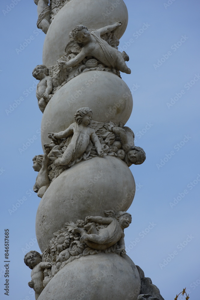 Obraz premium Sopron, Holy Trinity Statue (Plague Column)