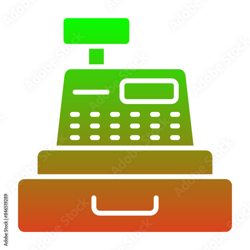 Cashier Machine Icon