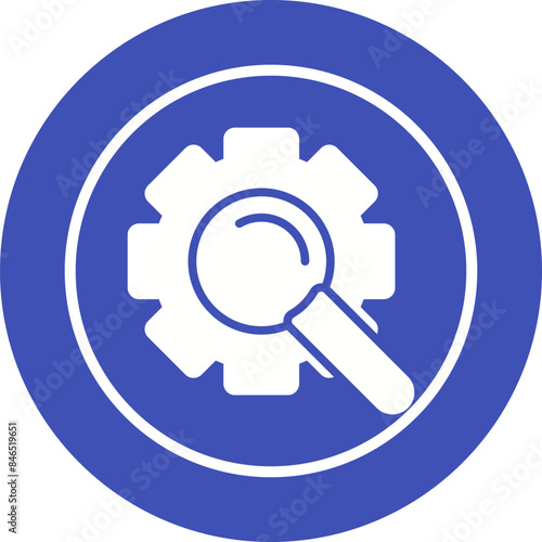 Magnifying Vector Icon