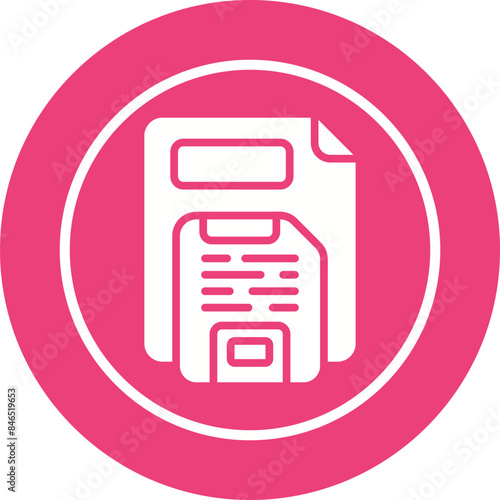Save Button Vector Icon