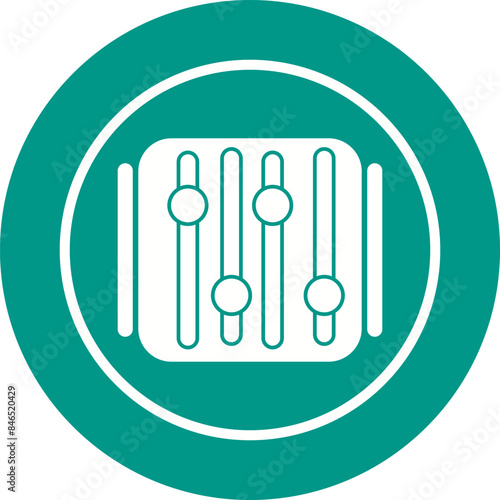 Sliders Vector Icon
