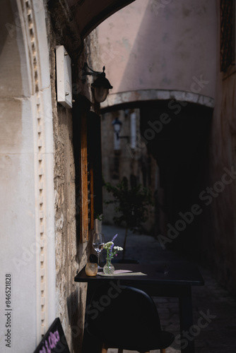 romantic date in the old town